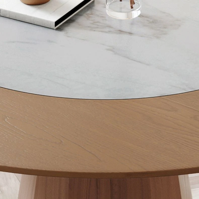 Set da pranzo moderno da 1/3/5/6/7 pezzi Set da tavolo da pranzo legno massello per sale da pranzo Clearhalo