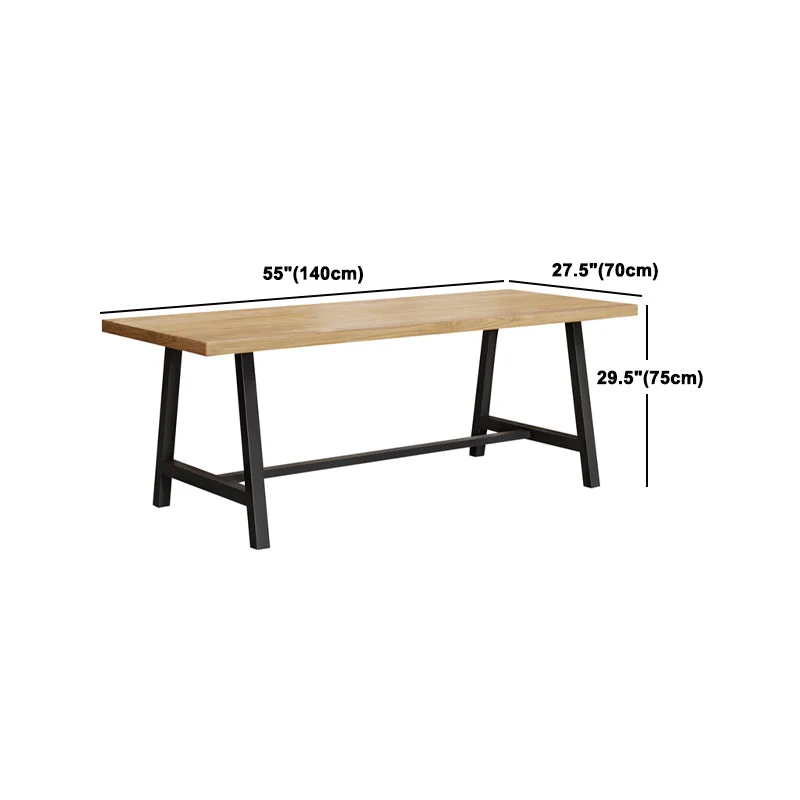 Set da pranzo moderno da 1/4/5 pezzi, tavolo da pranzo rettangolare legno di pino per la sala da pranzo della cucina Clear...