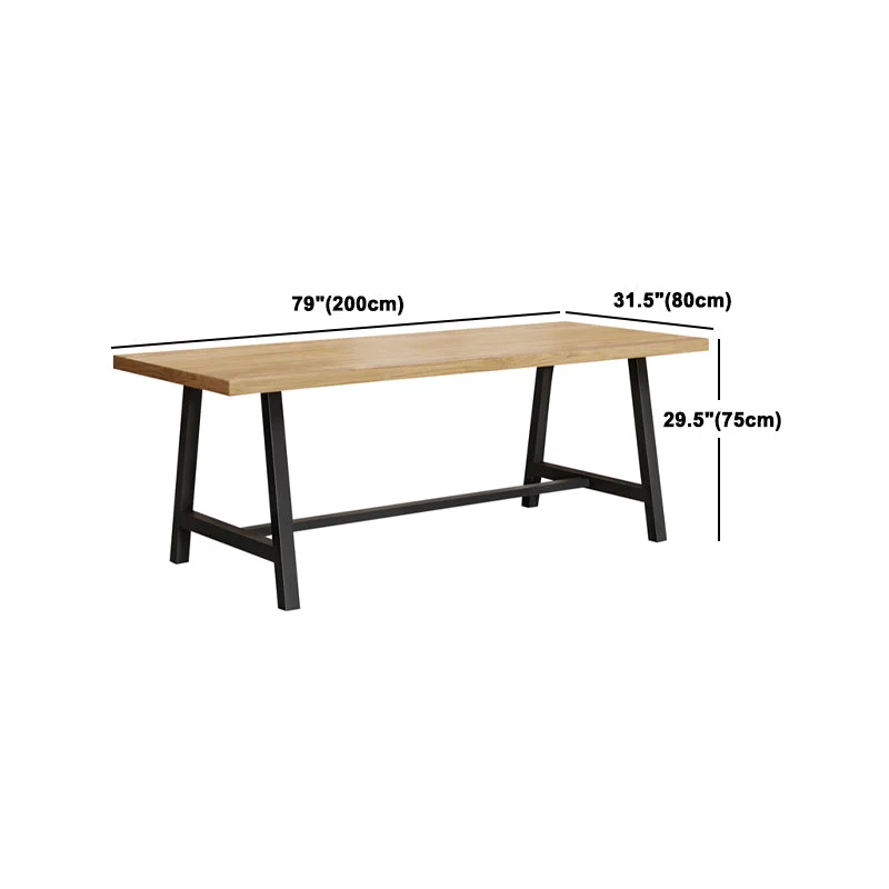 Set da pranzo moderno da 1/4/5 pezzi, tavolo da pranzo rettangolare legno di pino per la sala da pranzo della cucina Clear...