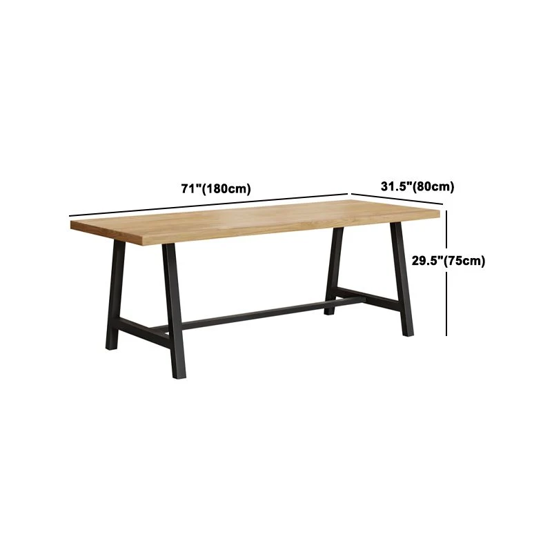 Set da pranzo moderno da 1/4/5 pezzi, tavolo da pranzo rettangolare legno di pino per la sala da pranzo della cucina Clear...