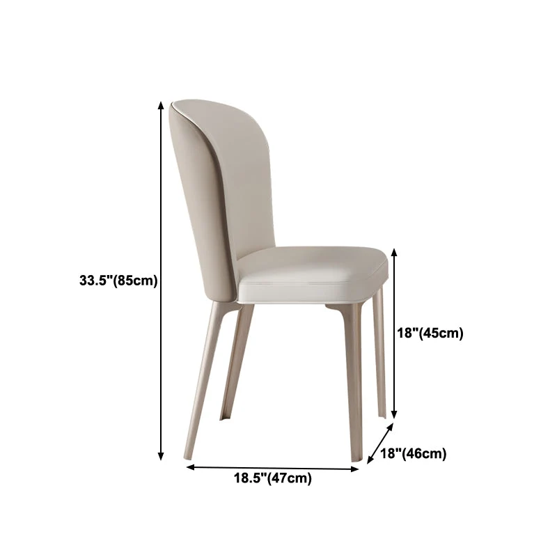 Set da pranzo moderno da 1/4/5/7 pezzi con tavolo da pranzo rotondo pietra sinterizzata bianca Clearhalo