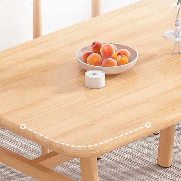 Set da pranzo moderno legno da 1/2/3/5/7 pezzi. Set da tavolo da pranzo per la casa Clearhalo