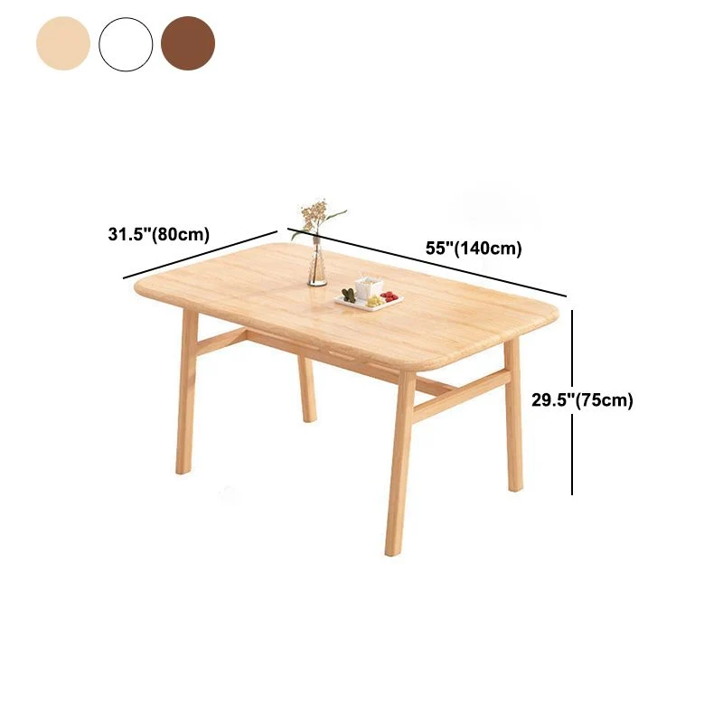 Set da pranzo moderno legno da 1/2/3/5/7 pezzi. Set da tavolo da pranzo per la casa Clearhalo