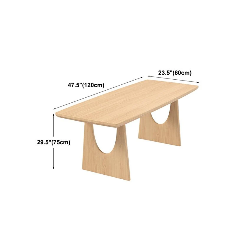 Set da pranzo moderno legno massello Set di sedie da pranzo pino da 1/2/4/5/7 pezzi Clearhalo
