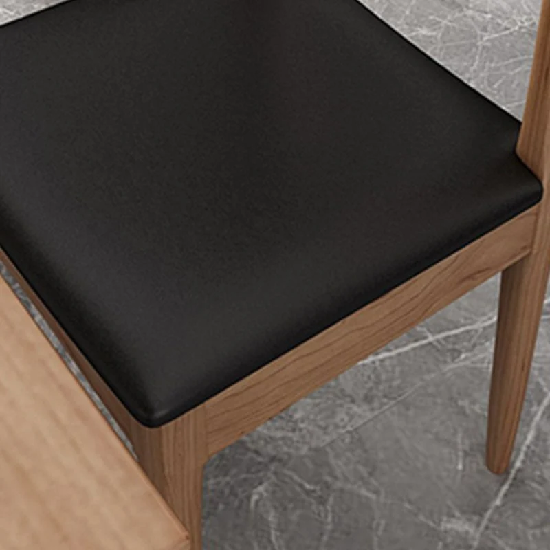 Set da pranzo moderno da 1/5 pezzi Tavolo da pranzo rettangolare legno per cucina Clearhalo