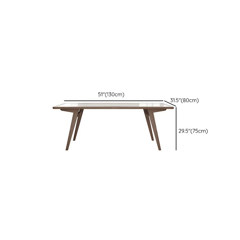 Set da pranzo moderno pietra sinterizzata rettangolare da 1/5/7 pezzi per la casa Clearhalo