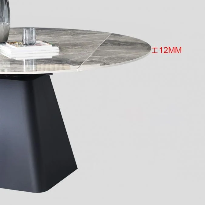 Set da pranzo moderno pietra sinterizzata Set da pranzo da 1/2/7 pezzi per cucina Clearhalo