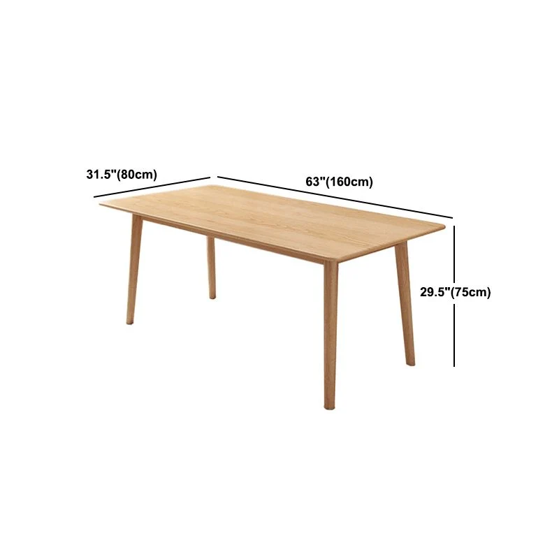 Set da pranzo moderno rettangolare 1/2/5/7 pezzi Mobili da pranzo per interni Clearhalo