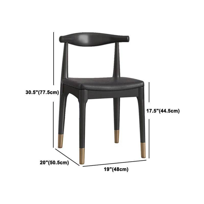Set da pranzo moderno rettangolare Set da tavolo da pranzo per interni con base nera da 1/4/5 pezzi Clearhalo