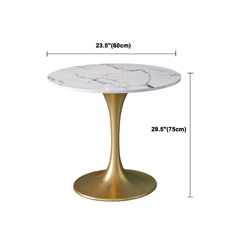 Set da pranzo pietra sinterizzata stile glam Set da pranzo da 1/2/3/4/5 pezzi Clearhalo