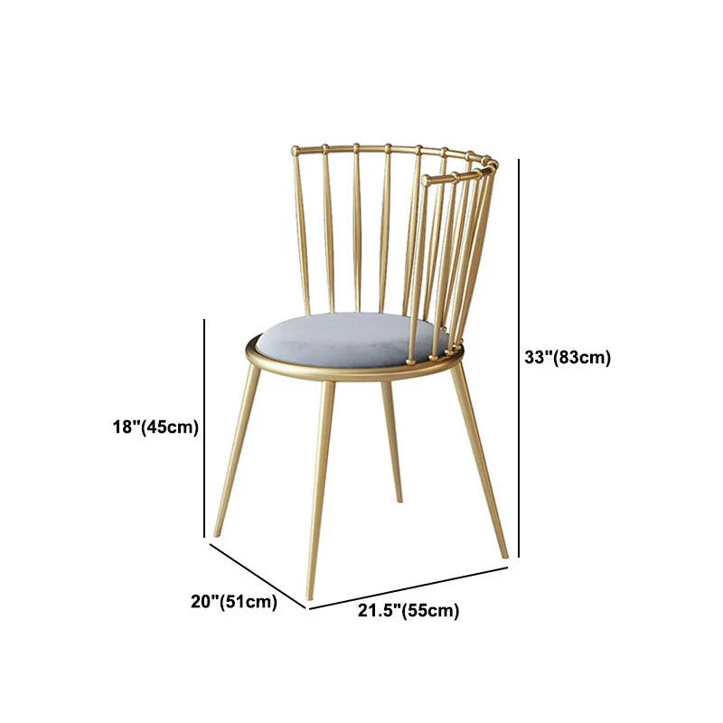 Set da pranzo rettangolare stile glam Set da pranzo da 1/5/6 pezzi per sale da pranzo Clearhalo