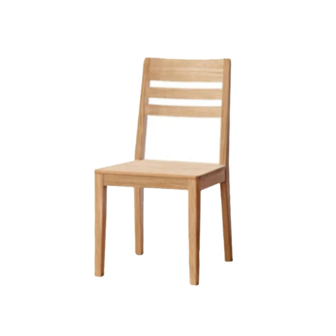 Set da pranzo stile moderno Tavolo da pranzo rettangolare legno massello da 1/5 pezzi con sedia da pranzo Clearhalo