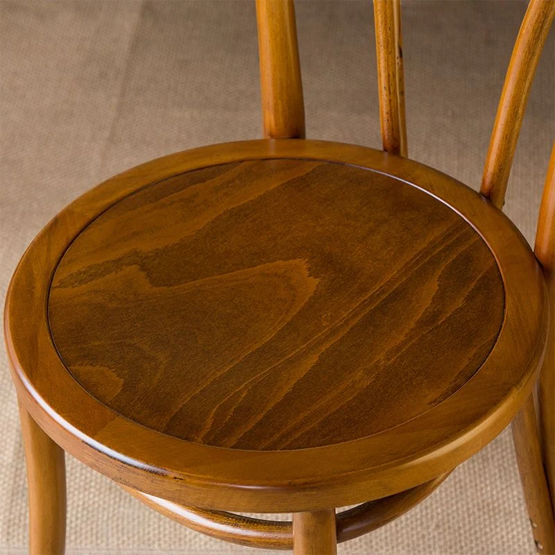 Set di sedie moderne legno massello di faggio da cucina, sala da pranzo, set di sedie con schienale Windsor Clearhalo