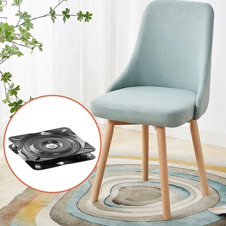 Set di sedie per sala da pranzo legno con schienale girevole Parsons Home scandinavo Clearhalo