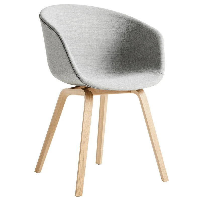 Set di sedie per sala da pranzo plastica con schienale alato per interni scandinavi per la casa Clearhalo