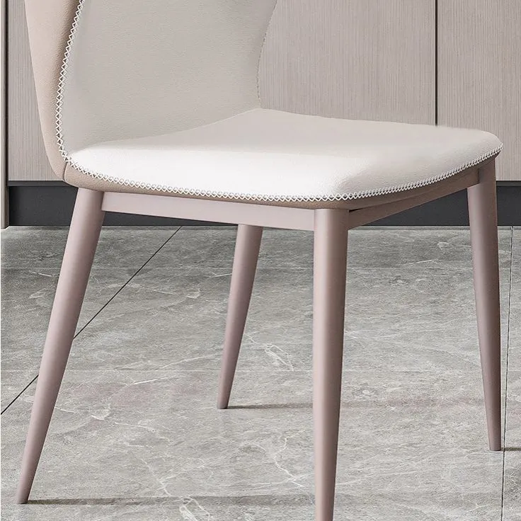 Set di sedie da pranzo 1/2/5/7 pezzi Set tavolo da pranzo rettangolare bianco per uso domestico Clearhalo