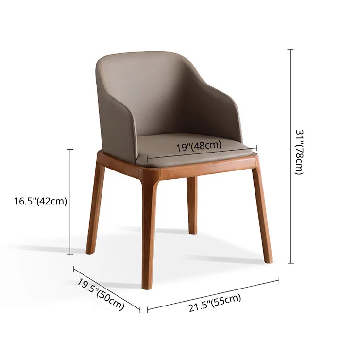 Set di sedie da pranzo da cucina scandinave glamour legno di frassino con schienale massiccio Clearhalo