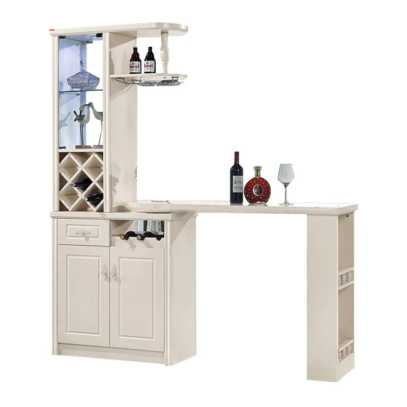Set tavolo da bar rettangolare legno da 1/2 pezzi stile moderno per sala da pranzo Clearhalo