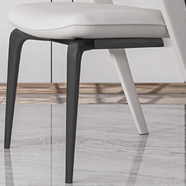 Set da tavolo metallo pietra sinterizzata stile moderno Set da pranzo 1/3/4/5 pezzi Clearhalo