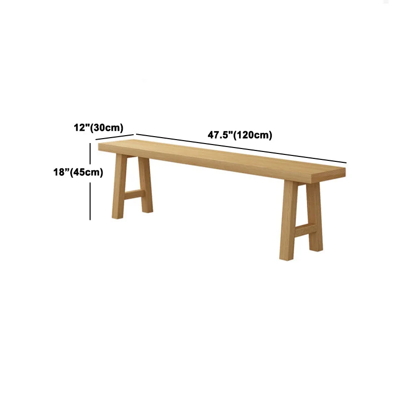 Set tavolo e panca moderno legno massello Set da pranzo rettangolare da 1/2/3/4/5 pezzi Clearhalo