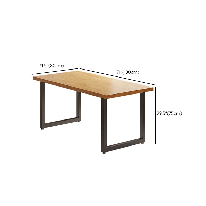 Set tavolo da pranzo industriale legno massello Set da pranzo da 1/5 pezzi per cucina Clearhalo