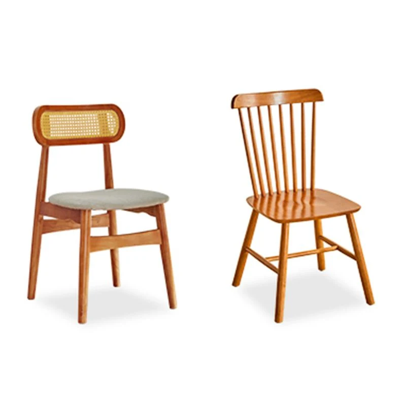 Set tavolo da pranzo legno massello di Rubberwood Set da pranzo da 1/5 pezzi per cucina Clearhalo