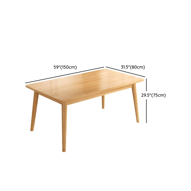 Set tavolo da pranzo legno massello Set da pranzo da 1/2/5/7 pezzi per cucina Clearhalo