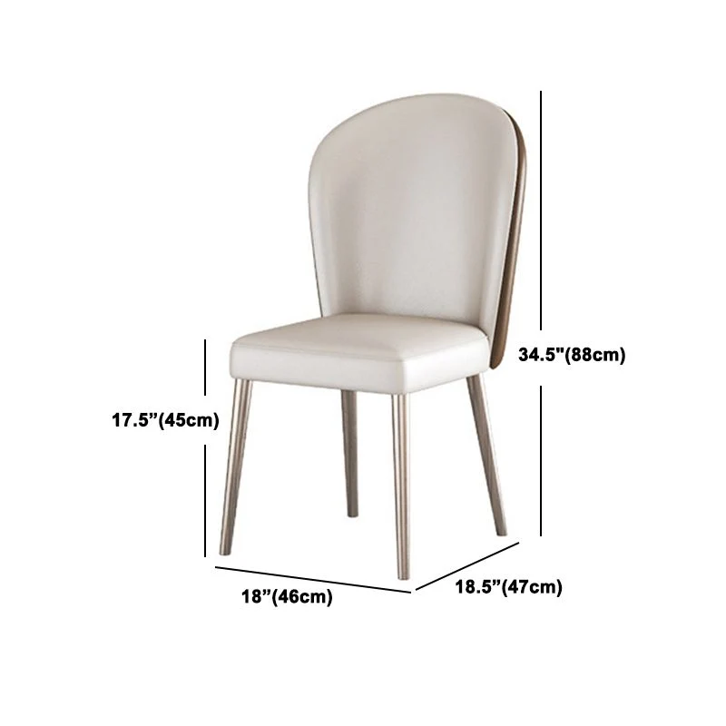 Set tavolo da pranzo moderno rettangolare Set dinette da 1/2/5/6 pezzi con piano pietra sinterizzata bianca Clearhalo