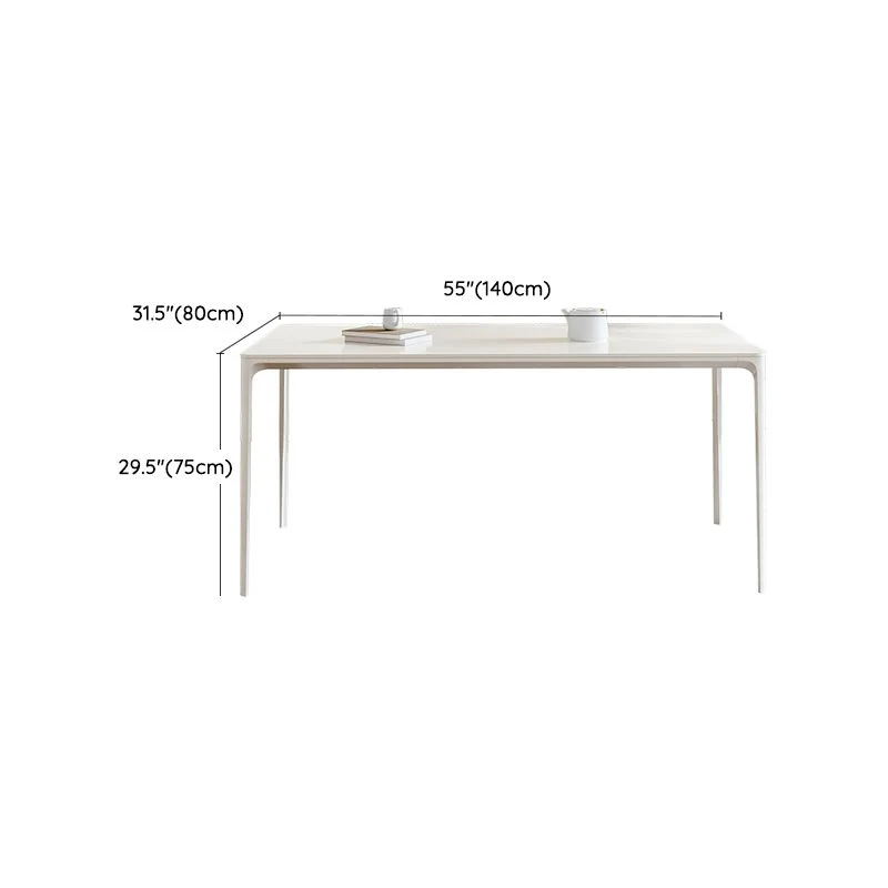 Set tavolo da pranzo scandinavo 1/4/5 pezzi con set di mobili da cucina con base metallo Clearhalo