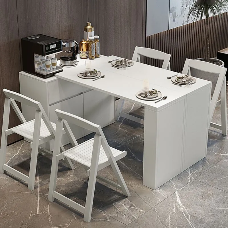 Set tavolo e sedia da pranzo legno contemporaneo da 1/3/5 pezzi Clearhalo