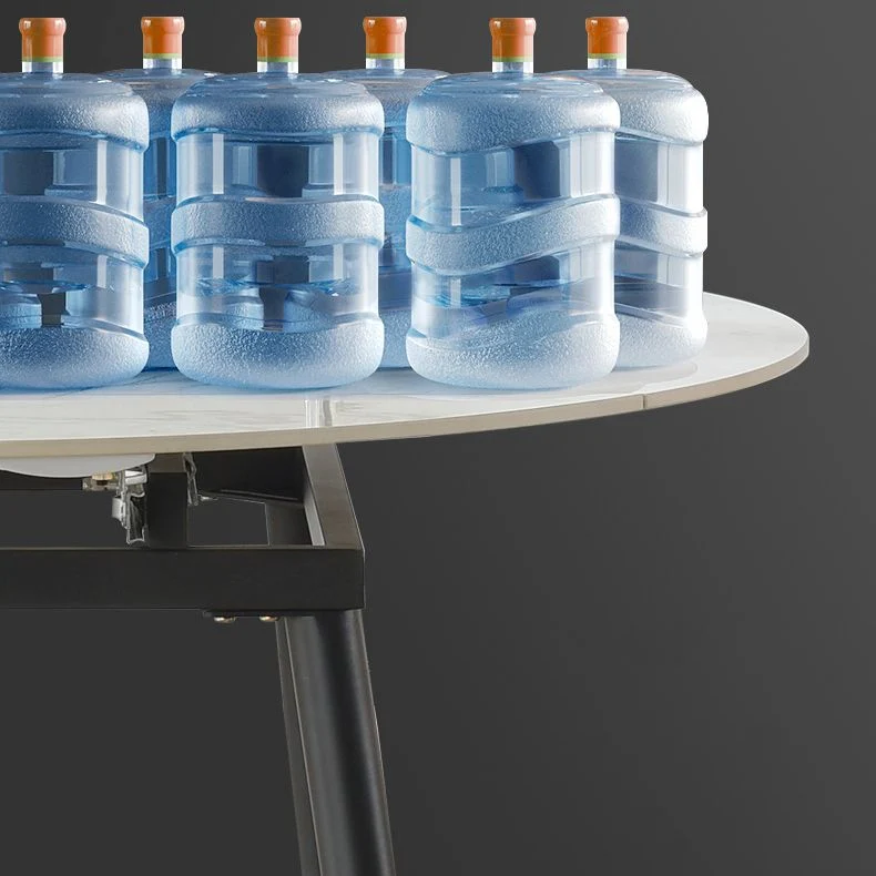 Set tavolo e sedia da pranzo stile contemporaneo da 1/2/5/7 pezzi Clearhalo