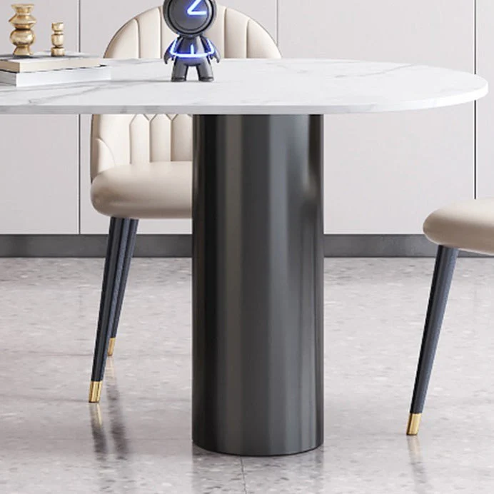 Set tavolo e sedie minimalista per la casa Mobili da pranzo pietra sinterizzata da 1/4/5 pezzi Clearhalo