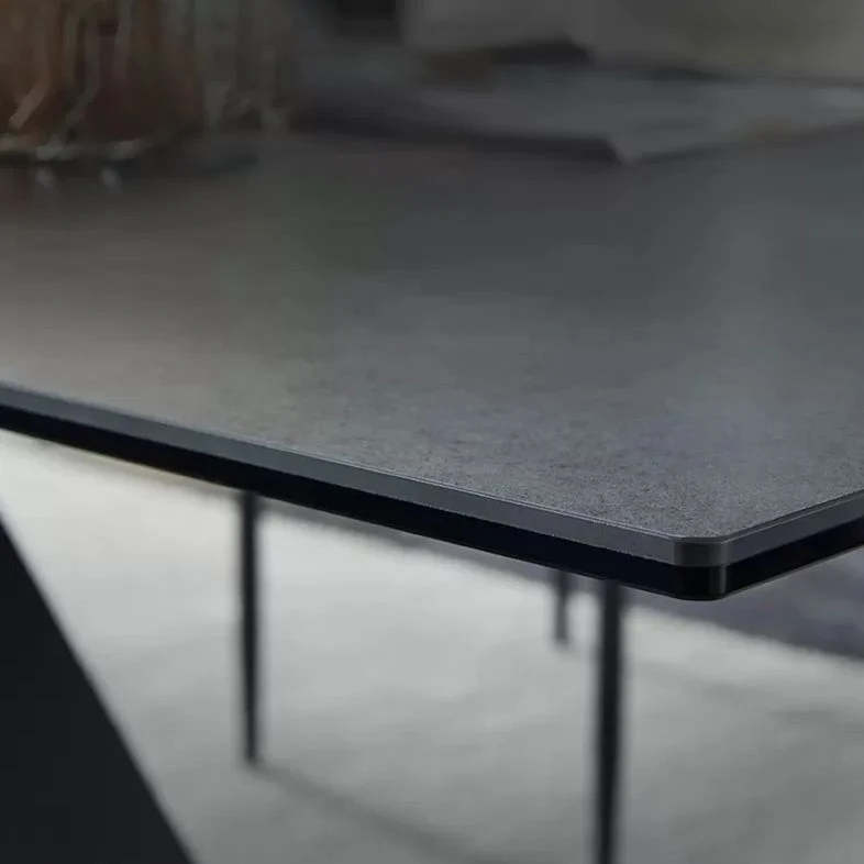 Set tavolo e sedie per la casa stile designer Set tavolo da pranzo estensibile da 1/4/5/7 pezzi Clearhalo