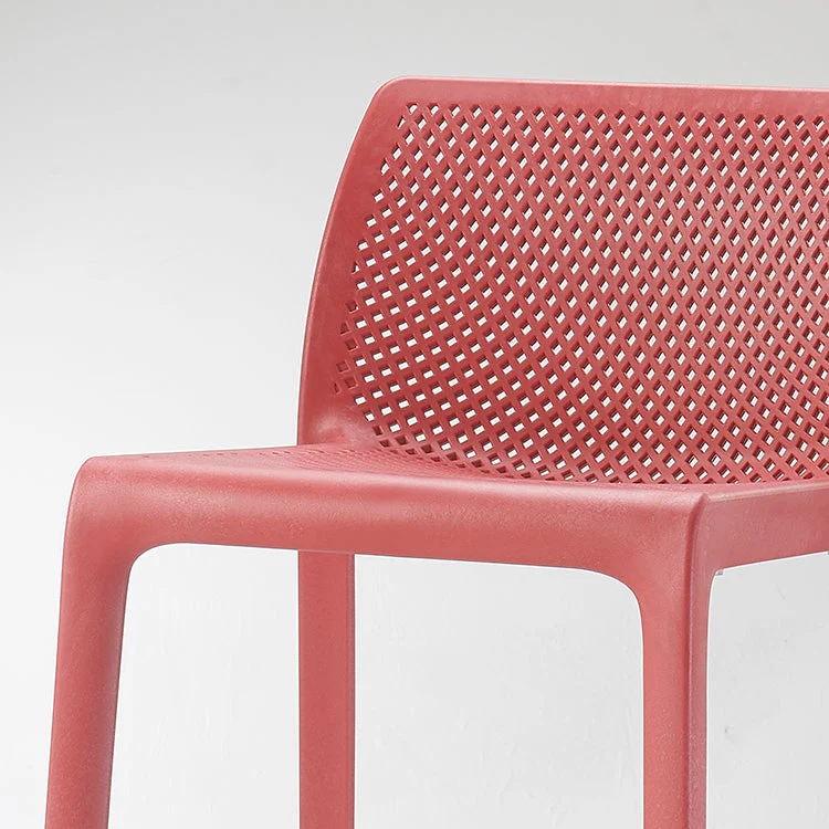 Sgabelli da bancone Macron contemporanei Sgabello da bar plastica per interni senza braccioli per cucina Clearhalo