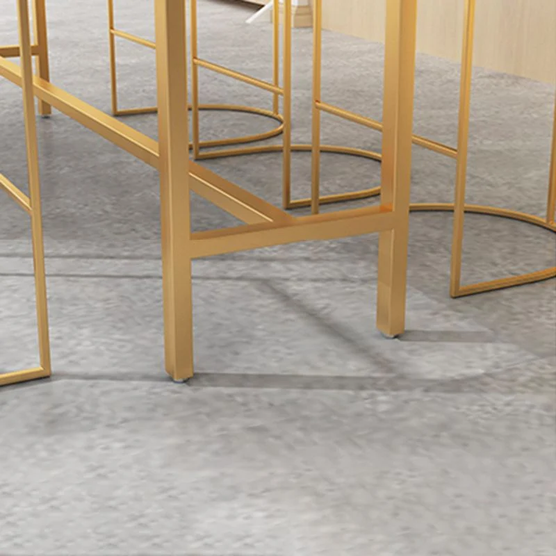 Sgabelli da bar imbottiti dal design nordico per uso domestico Sgabelli rotondi di lusso con schienale basso Clearhalo
