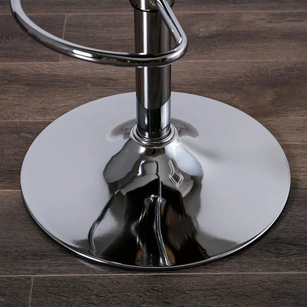 Sgabello da bar alzabile industriale Sgabello da bar da bancone metallo con gambe metallo per cucina Clearhalo