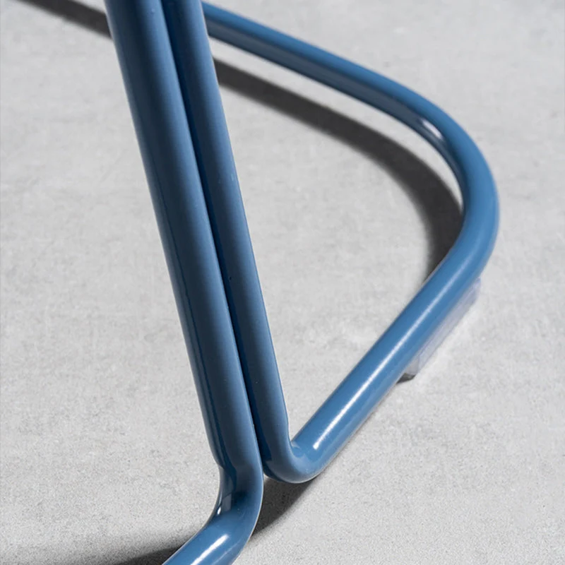 Sgabello da bar e bancone con poggiapiedi con schienale basso Sgabello moderno da bancone acrilico per interni Clearhalo