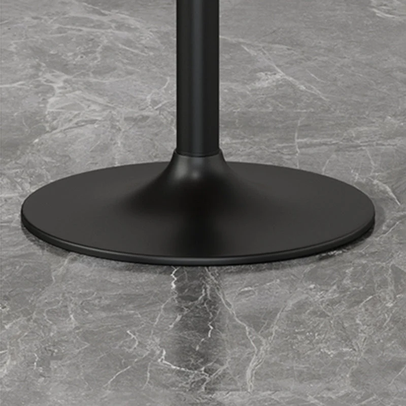 Sgabello da bar girevole pelle da 39,5" H Sgabello alto regolabile nordico per interni Clearhalo