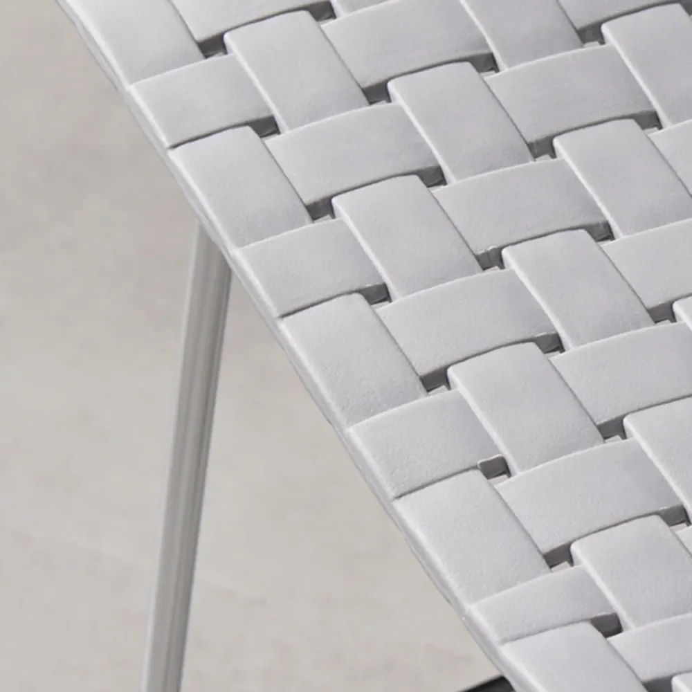 Sgabello da bar industriale Sgabello da bar da bancone plastica per bar da cucina con gambe metallo Clearhalo