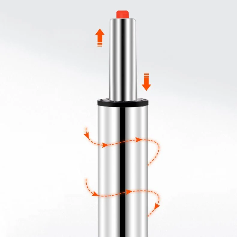 Sgabello da bar moderno con rivestimento PU, schienale girevole regolabile, sedia da bancone Clearhalo