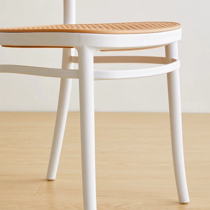 Sgabello da bar moderno Sgabello da bar da bancone plastica con gambe plastica per cucina Clearhalo