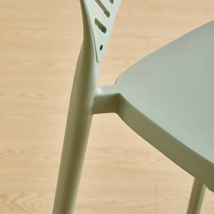 Sgabello da bar moderno Sgabello da bar plastica con gambe plastica per cucina Clearhalo