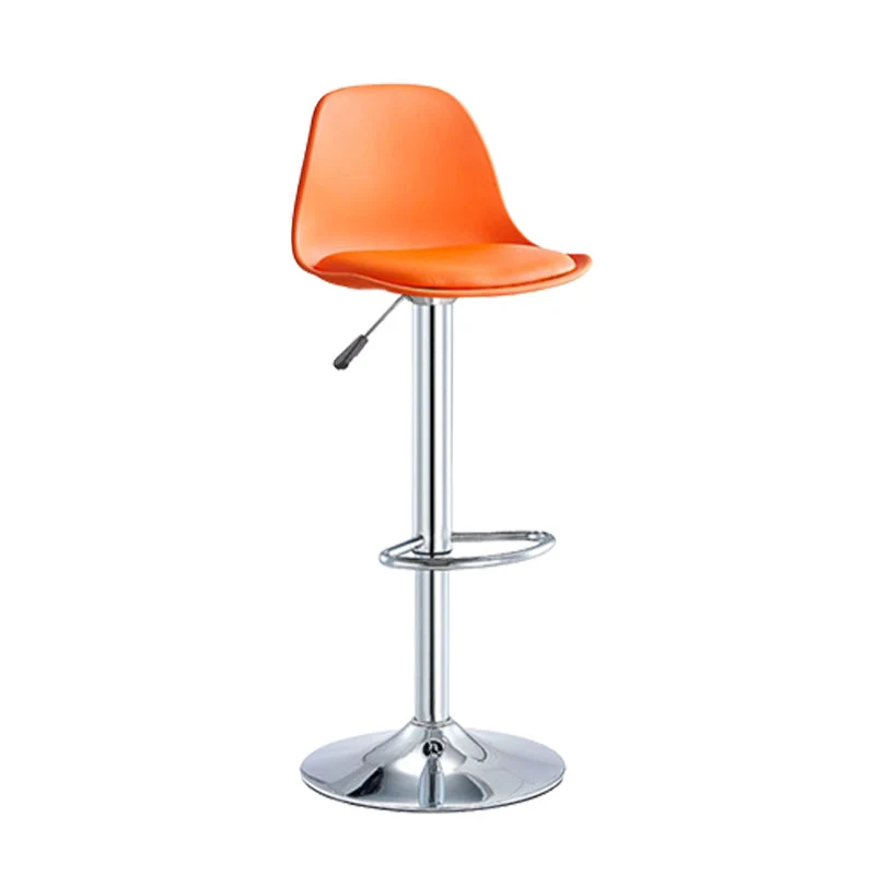 Sgabello da bar moderno sollevabile con secchiello, sgabello da bar con gambe metallo Clearhalo
