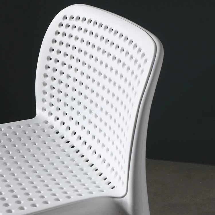 Sgabello da bar nordico Sgabello da bar da bancone plastica per bar da cucina con gambe plastica Clearhalo