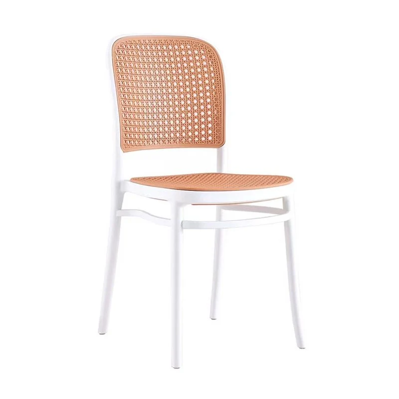 Sgabello da bar scandinavo plastica per mobili plastica, seduta rettangolare, con finitura opaca Clearhalo
