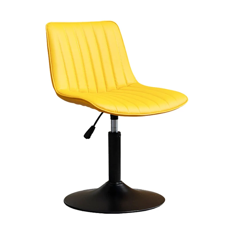 Sgabello da bar stile moderno Sgabello da bancone regolabile con gambe metallo per la casa Clearhalo