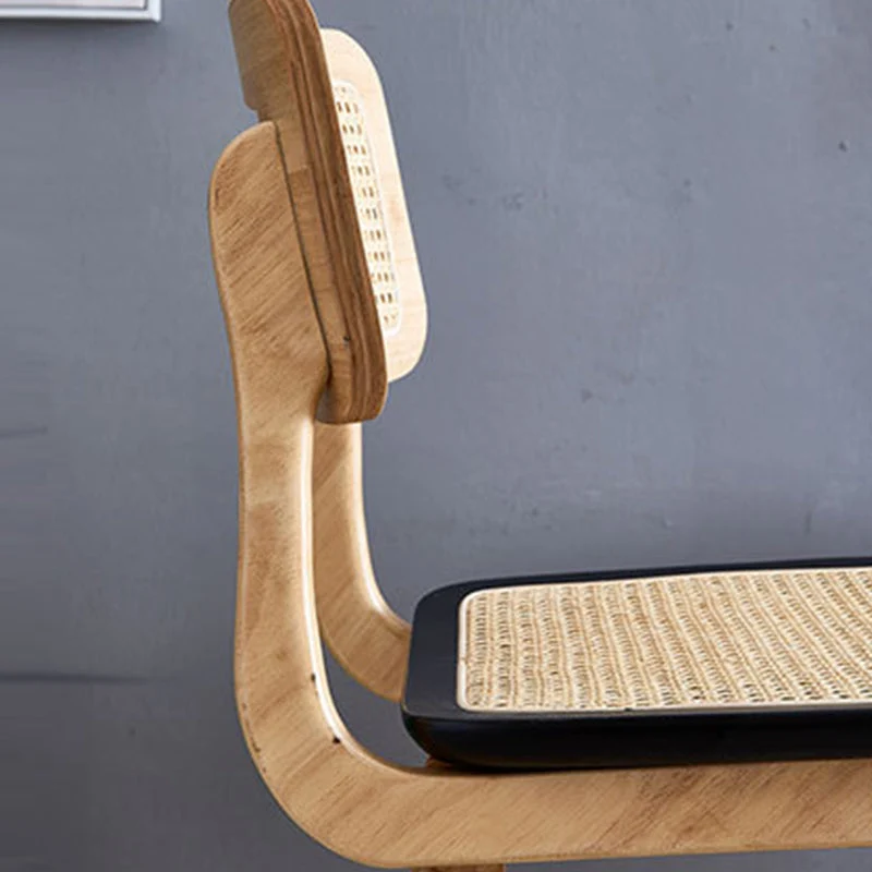 Sgabello bar stile moderno Sgabello bar da bancone legno per la casa Clearhalo