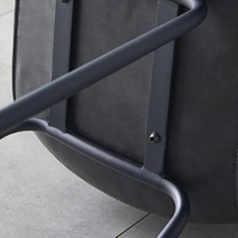 Sgabello da bar stile nordico Sgabello da bancone metallo per ristorante Clearhalo