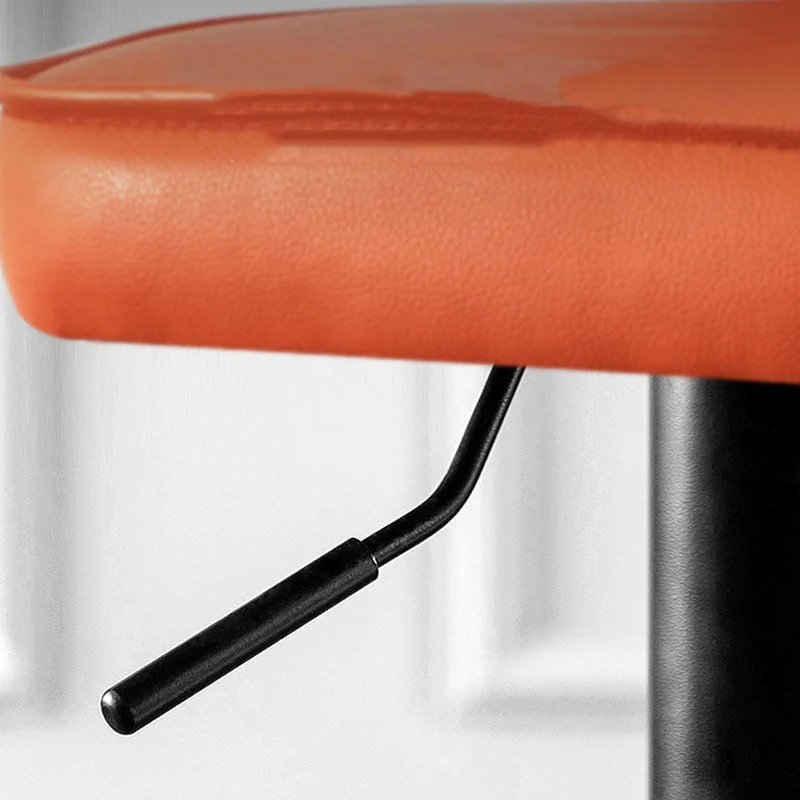Sgabello Home girevole e regolabile altezza Sgabello da bar moderno pelle con finitura opaca Clearhalo