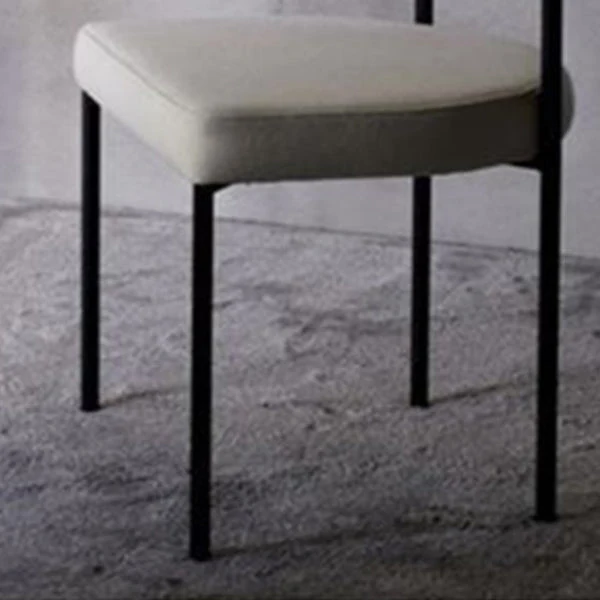 Sgabello stile industriale Sgabelli da bar imbottiti con base metallo Clearhalo
